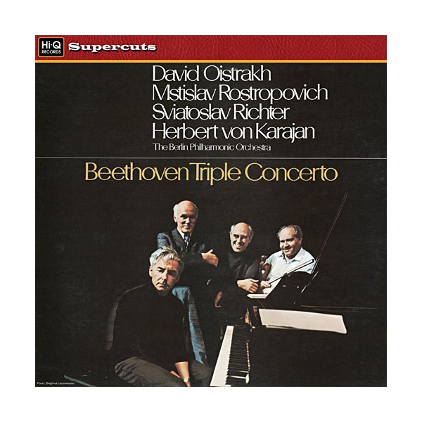 David Oistrakh, Mstislav Rostropovich, Sviatoslav Richter, Herbert von Karajan Beethoven Triple Concerto