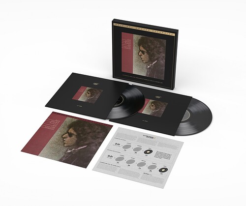 Bob Dylan Blood On The Tracks Japanese Edition 45RPM SuperVinyl Ultradisc One-Step Box Set (2 LP)