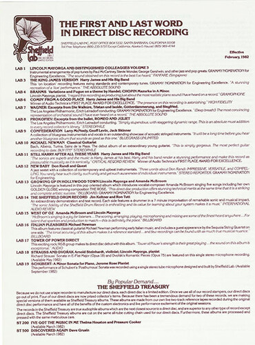 The Sheffield Drum Record For Audio Componept Testing And Evaluation