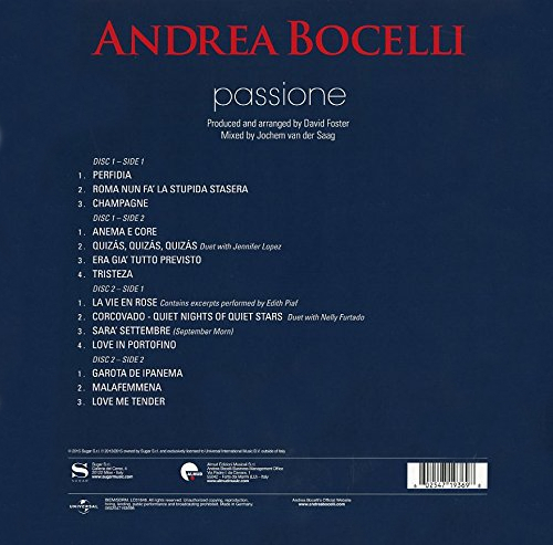 Andrea Bocelli Passione (2 LP)