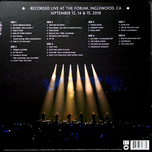 Eagles Live From The Forum MMXVIII Box Set (4 LP)