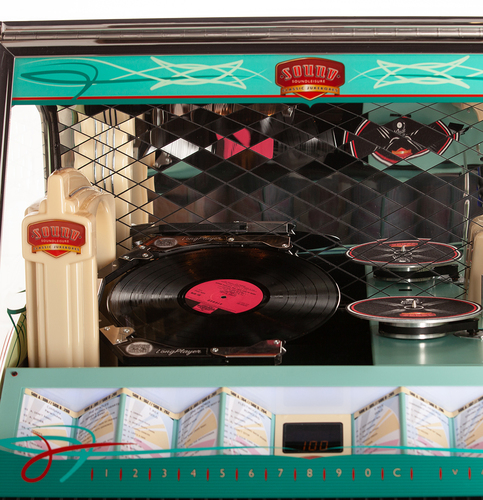 Sound Leisure Jukebox Vinyl Long Player Anniversary Rocket
