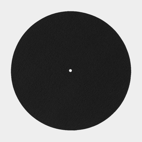 Rega Turntable Mat Felt Black for RP1/ Planar 1/ Planar 2