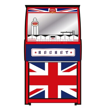 Sound Leisure Jukebox Vinyl Long Player Rocket Rock Britannia