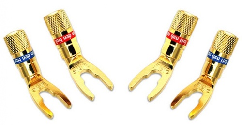 Van Den Hul D.I.Y. Spade Connector Set (4 pcs.)