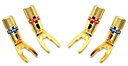 Van Den Hul D.I.Y. Spade Connector Set (4 pcs.)