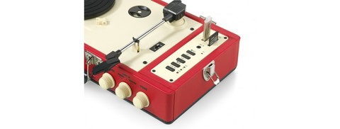 Ricatech RTT98 Vintage Turntable Red