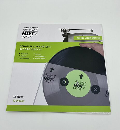 Flux HiFi Inner Record Sleeves Set (12 pcs.)