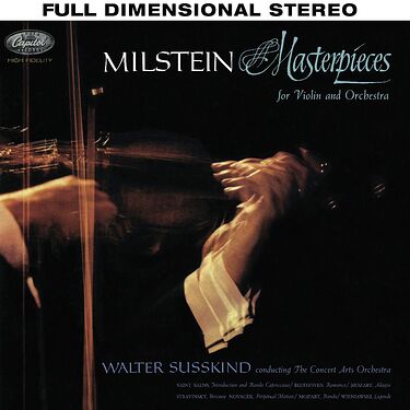 Nathan Milstein Masterpieces for Violin and Orchestra