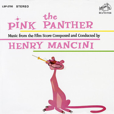 OST The Pink Panther by Henry Mancini 45RPM (2 LP)