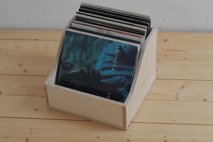 12 Inch LP Record Storage Box 2 Set (2 pcs.)