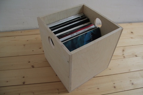 12 Inch LP Record Storage Box