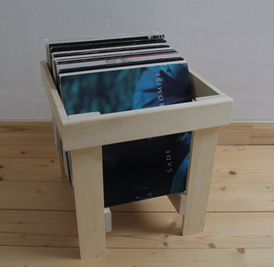 12 Inch LP Record Storage Crate Set (4 pcs.)