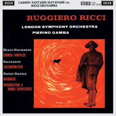 Ruggiero Ricci & London Symphony Orchestra by Pierino Gamba Sarasate Carmen Fantaisie