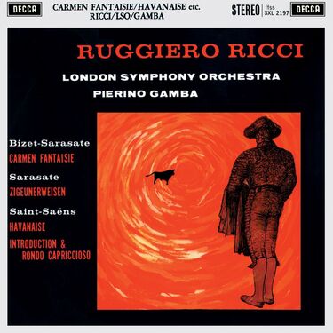 Ruggiero Ricci, Pierino Gamba & London Symphony Orchestra Sarasate Carmen Fantaisie