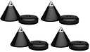 Perfect Sound Cones 36 мм + Discs Black Set (4+4 pcs.)