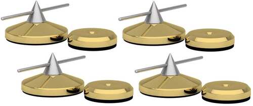 Perfect Sound Spikes 36 мм + Discs Gold Set (4+4 pcs.)