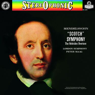 Peter Maag & London Symphony Mendelssohn: Symphony No.3 (Scotch) & The Hebrides Overture (2 LP)