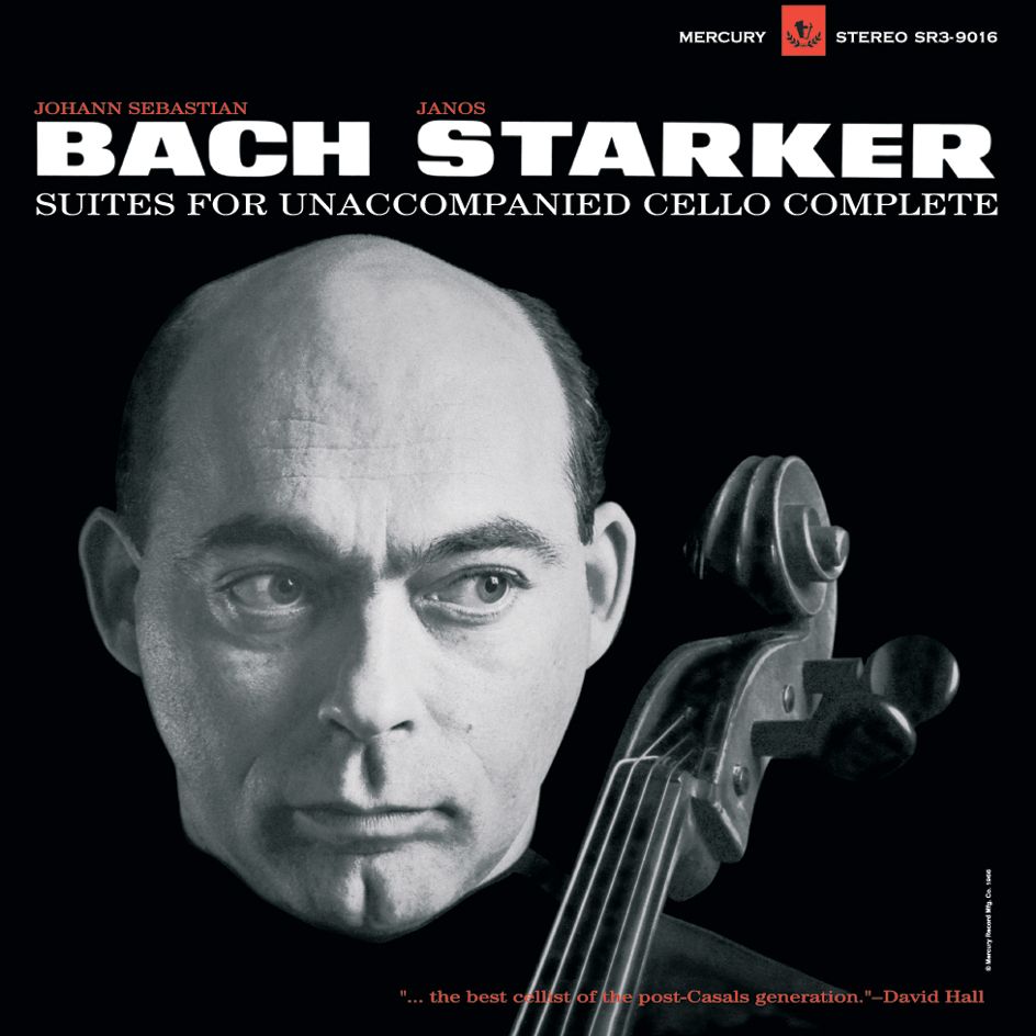 Janos Starker Bach Suites For Unaccompanied Cello Complete (3 LP)