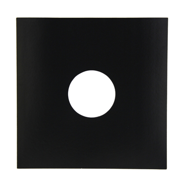 Audiocore Outer Record Sleeves Center Hole Black