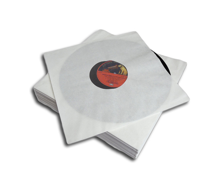 OnlyVinyl Inner Record Sleeves Deluxe 70 g White Set (100 pcs.)