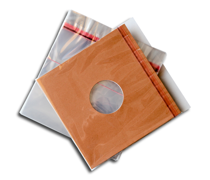 OnlyVinyl Outer Record Sleeves Closure 10" Set (50 pcs.)