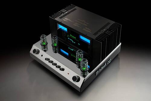 McIntosh MA352 Silver/Black