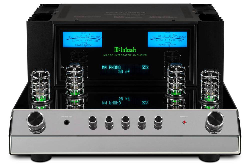 McIntosh MA352 Silver/Black