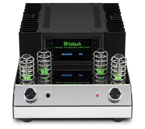 McIntosh MA252 Silver/Black