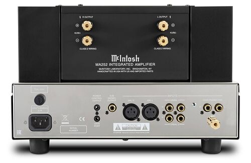 McIntosh MA252 Silver/Black