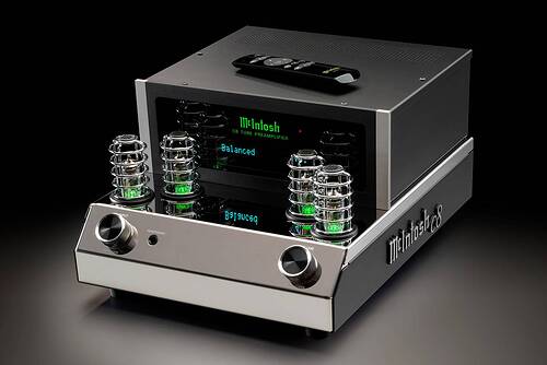 McIntosh C8 Silver/Black