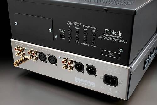 McIntosh C8 Silver/Black