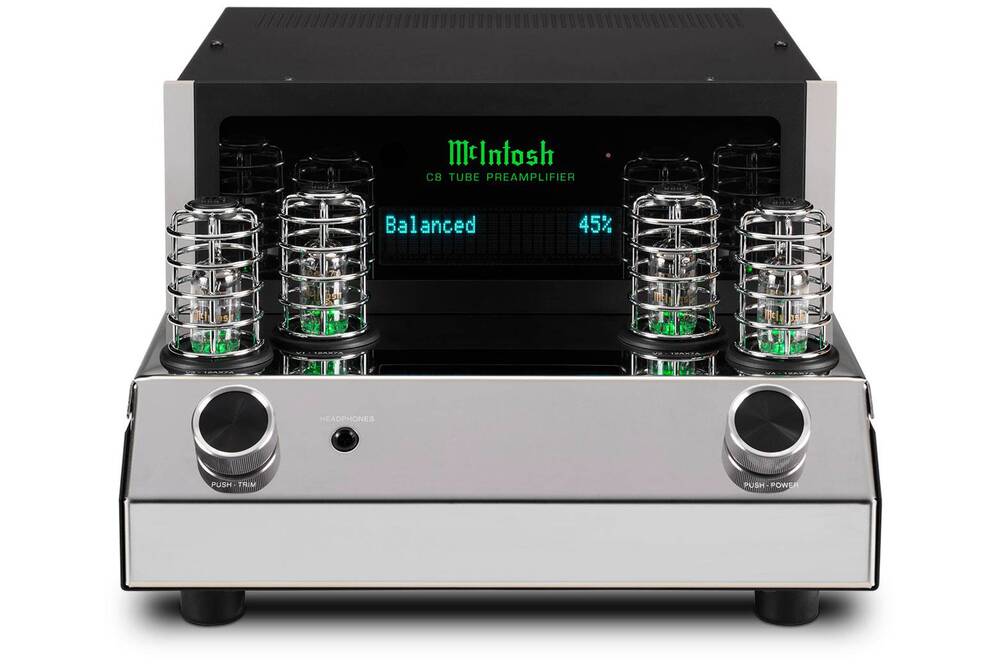 McIntosh C8 Silver/Black