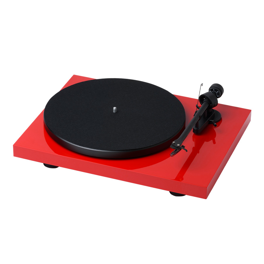 Pro-Ject Audio Debut RecordMaster II High Gloss Red OM 5E