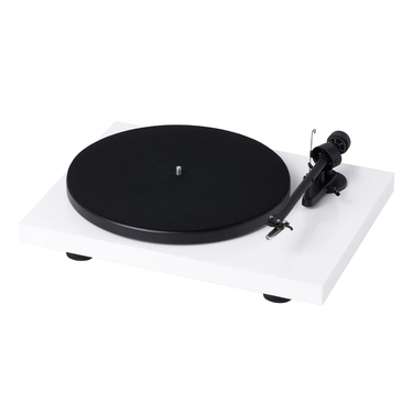 Pro-Ject Audio Debut RecordMaster II High Gloss White OM 5E