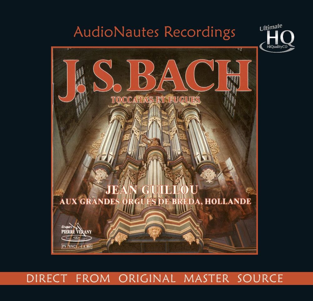Jean Guillou Aux Grandes Orgues De Breda J.S.Bach Toccatas Et Fugues UHQCD