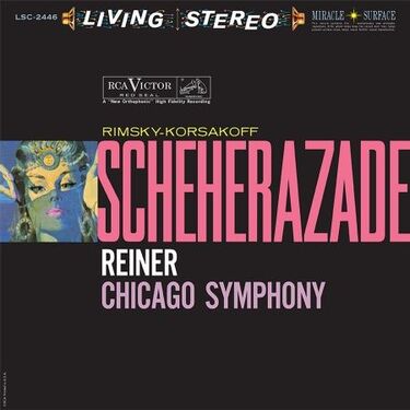 Fritz Reiner & Chicago Symphony Orchestra Rimsky-Korsakov Scheherazade 45RPM (2 LP)