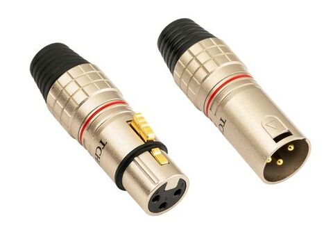 Tchernov Cable XLR Plug Special NG / Male/Female pair (Red)