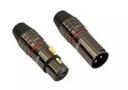 Tchernov Cable XLR Plug Standard NG / Male/Female pair (Red)