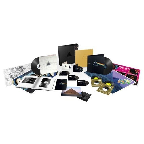 Pink Floyd The Dark Side of the Moon 50th Anniversary Deluxe Box Set (2 LP, 2 CD, 2 Blu-Ray Audio & 2 7