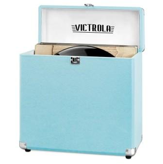 Victrola Storage Case for Vinyl Records Turquoise