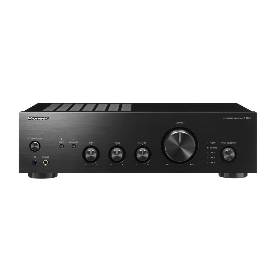 Pioneer A-10AE Black