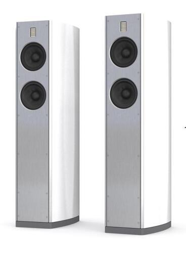 Burmester BA31 Loudspeaker Silver White