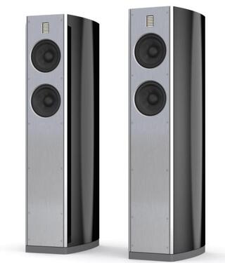 Burmester BA31 Loudspeaker Silver Black