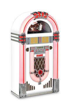 Ricatech EP5000 Elvis Presley Jukebox White Edition