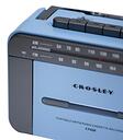 Crosley Portable Cassette Player Blue/Grey