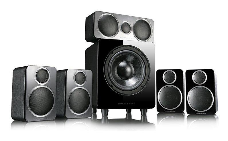 Wharfedale 5.1 DX-2 HCP System Black Leather