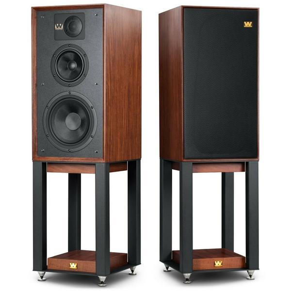 Wharfedale Linton 85th Anniversary Antique Walnut with Stand