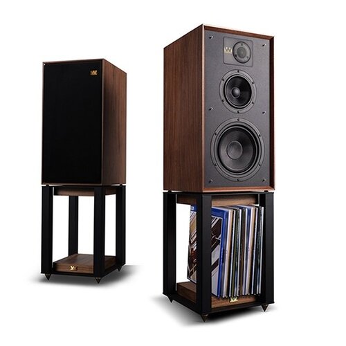 Wharfedale Linton 85th Anniversary Mahogany Red with Stand