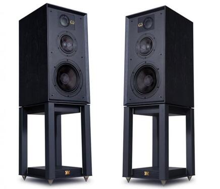 Wharfedale Linton 85th Anniversary Black Oak with Stand